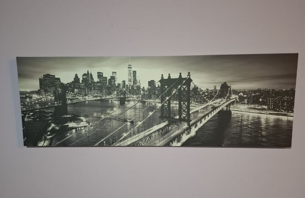 Картина Ню Йорк Лед светлина