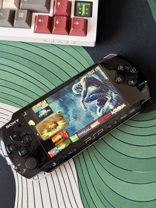 PSP 3001 modat Ark4  50 jocuri 64gb