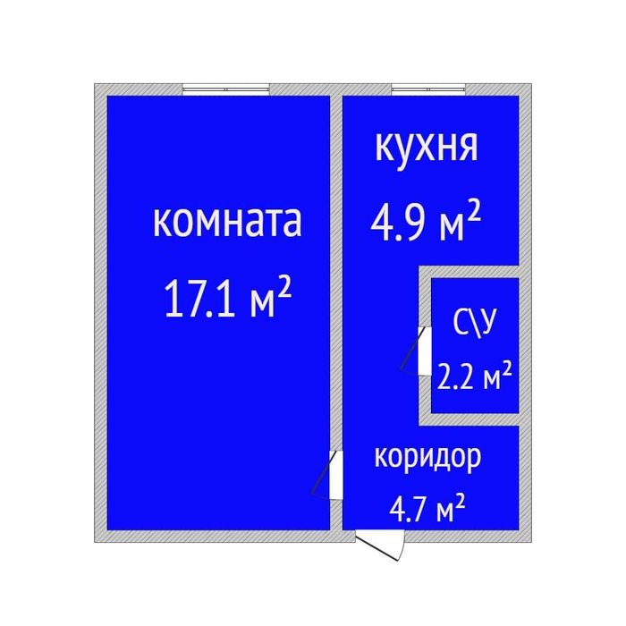 Продажа 1-комнатной квартиры