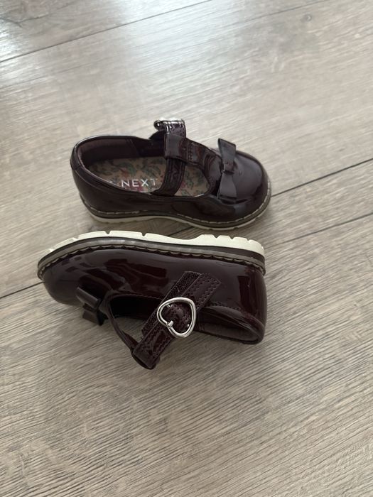 Pantofi piele lacuita, Next-model Nou, Superbi, marimea 20 1/2