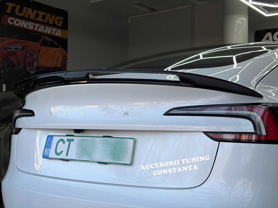 Aero Kit Tesla Model 3 2023+ Lip fata + Difuzor Spate + Lip Prag +++