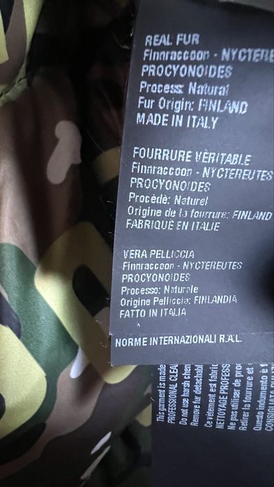 Geaca cu puf FLO&CLO Italia mar Mverde kaki