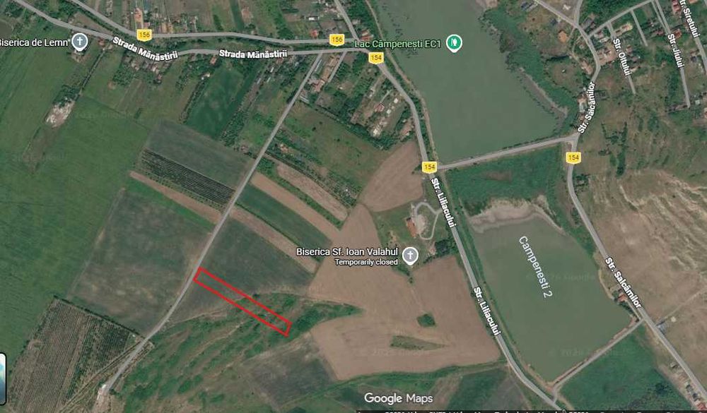 Teren ptr cabană și livadă 2900mp. Câmpenești