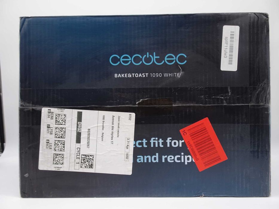 Cecotec Bake&Toast 1090 White 1000 W cuptor de masă 10L , hard