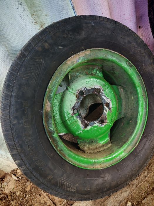 Jante pentru remorcă agricol RM 7 cu anvope 225/75/16 C