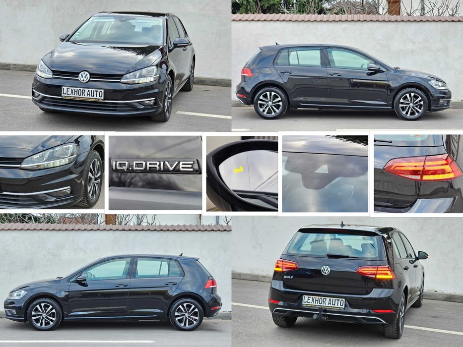 VW Golf 7.5 IQ Drive 1.6TDI 116cp 2019 DSG Distronic Line SIDE / TOP