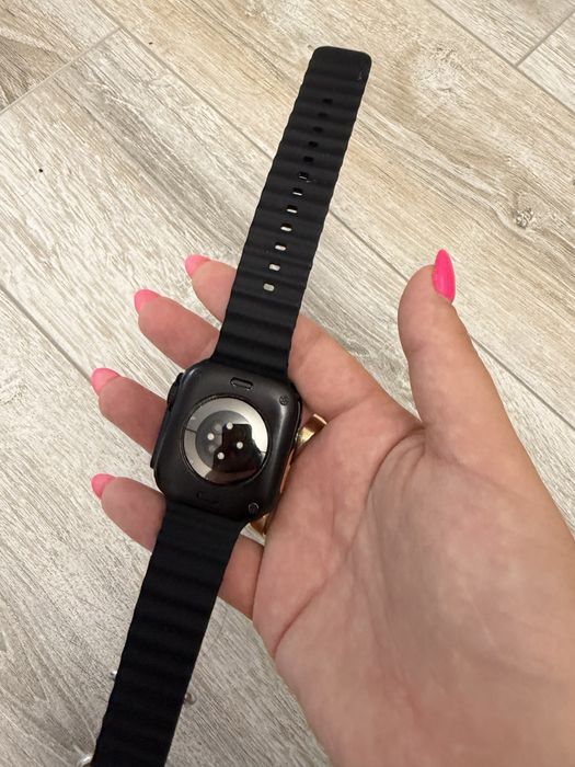 Apple watch 9 в корпус эпл вотч ультра ultra black емкокость 100% 64г