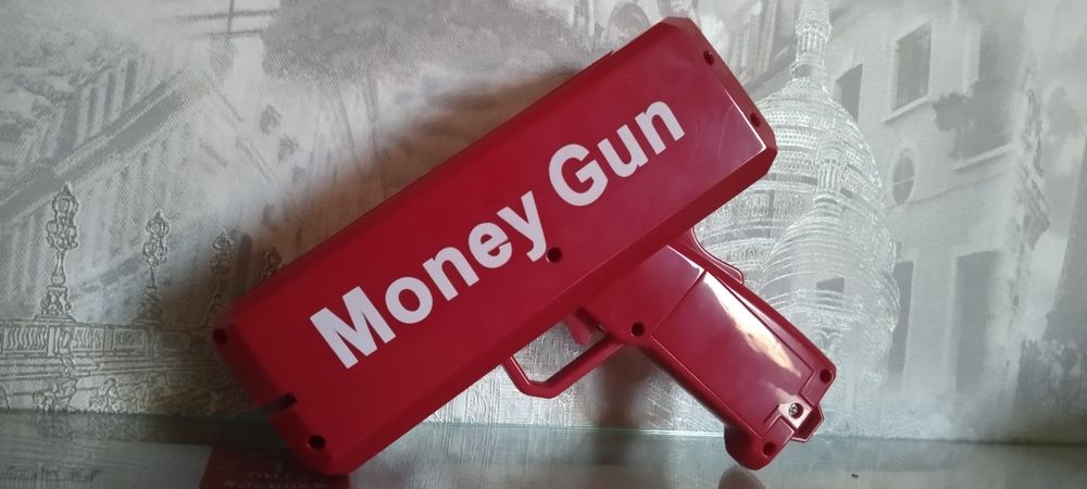 Продам новый денежный пистолет