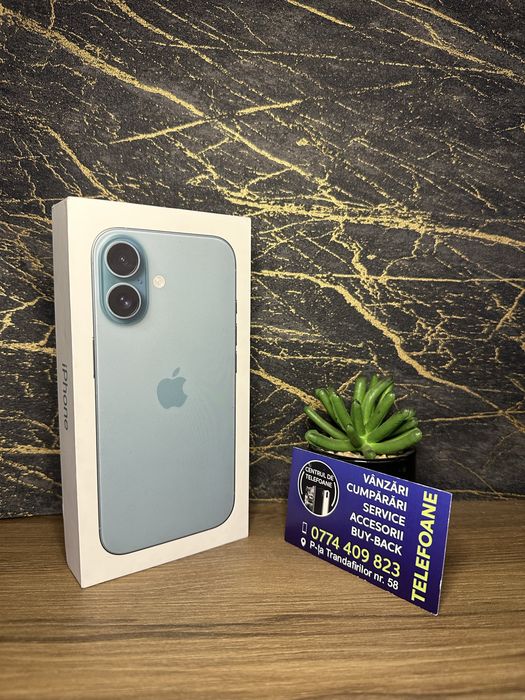 Iphone 16 128Gb / Garantie 2 ani Centrul de Telefoane / Rate
