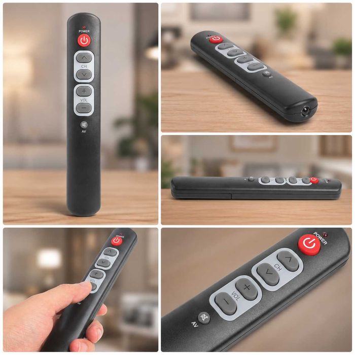 Универсално дистанционно за климатик или телевизор  (LCD/LED/Smart TV) – съвместимо с много модели