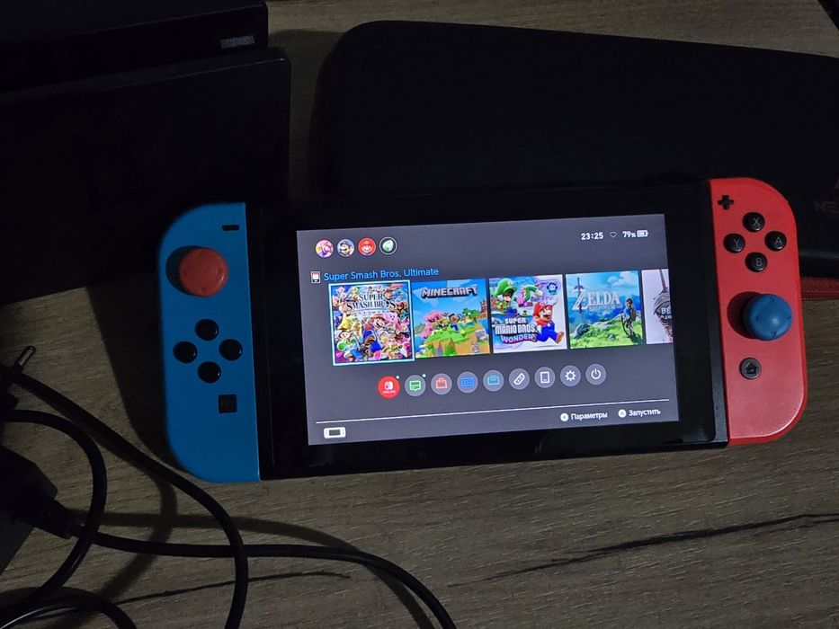 Игровая приставка Nintendo switch + 30 топовых игр