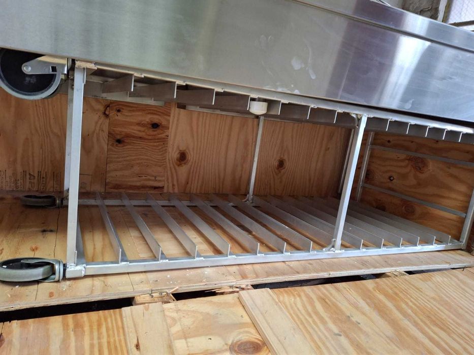 Linie Industrială Pui și Gogoși DAYLIGHT DONUTS DPS-11 + Banc Panare și Cărucior 15 Tăvi – NOUĂ