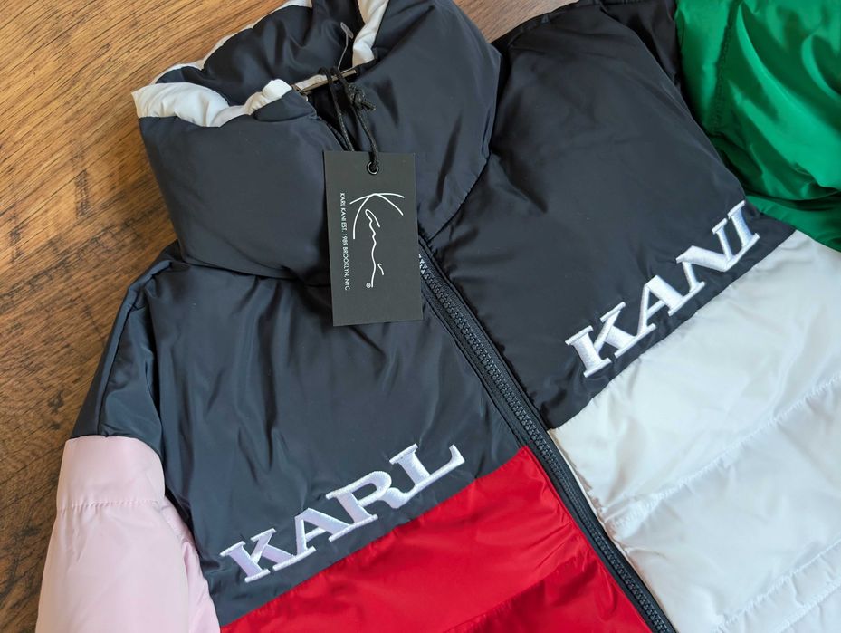 Зимно Яке Karl Kani RETRO Block PUFFER Jacket ново!