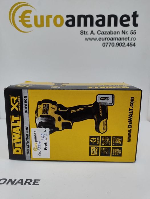 Masina de insurubat cu impact compacta pe acumulator DeWALT -I-