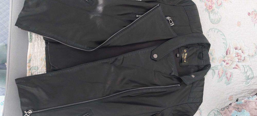 Куртка кожанная б/у