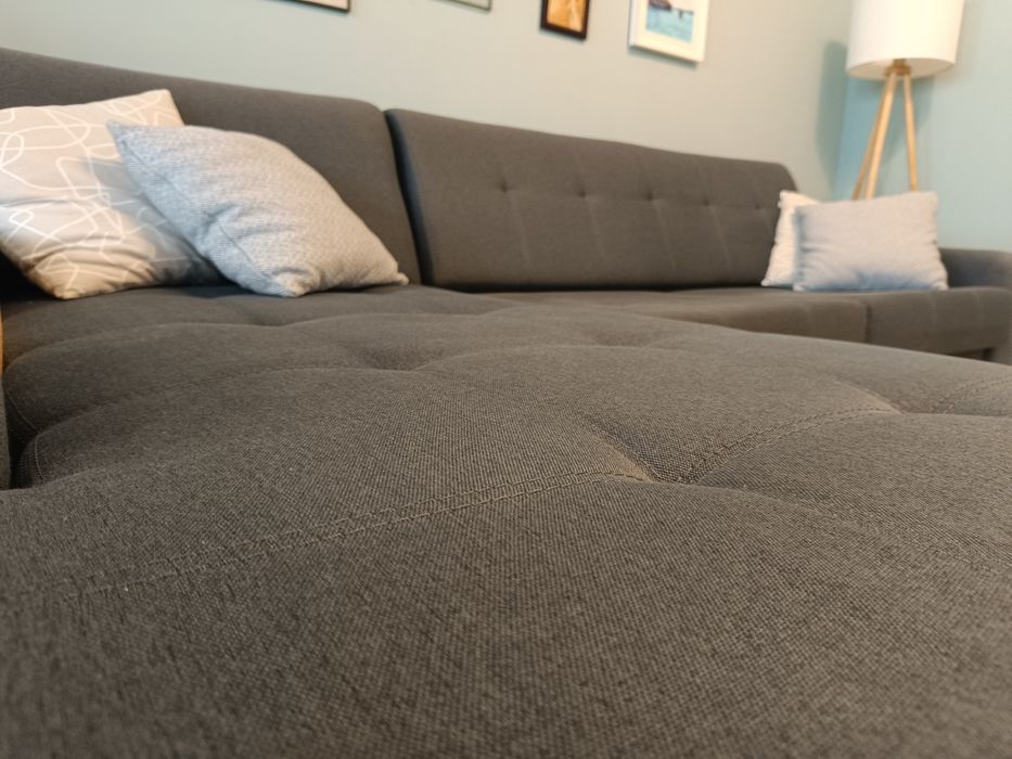 Разтегателен ъглов диван, с ракла. Модел Бернарда