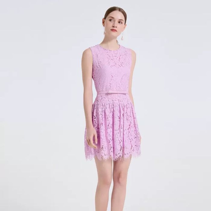 Дамска Официална Лилава Рокля