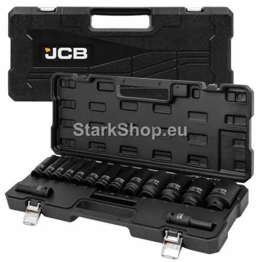 Дълбоки Ударни Вложки Комплект 12-стенни 15част 10-36мм JCB–4166D-9MPB