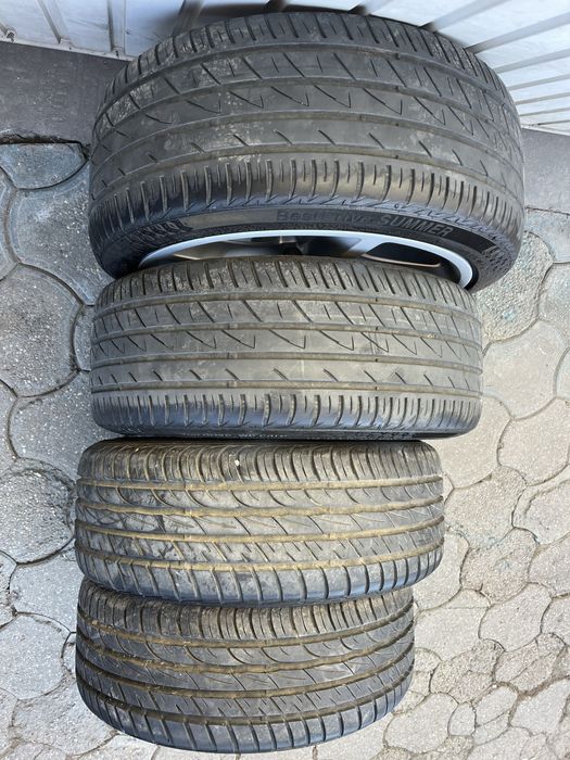 Jante aliaj 5x112mm, anvelope vara 225/40 R18 Audi A3, A4, A6, VW, Seat  Skoda