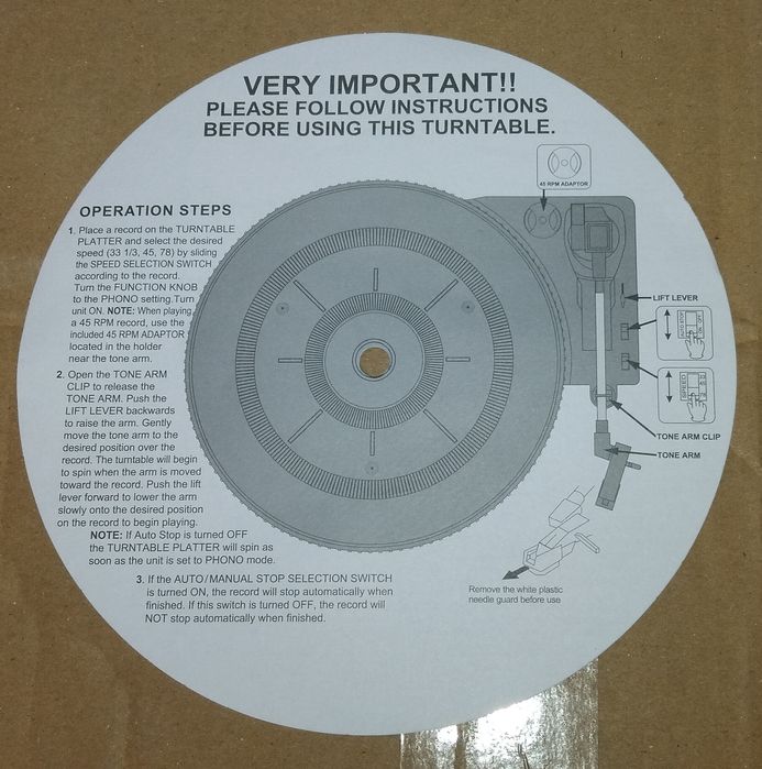 Нов грамофон Victrola VSC-550BT с Bluetooth и вградени говорители