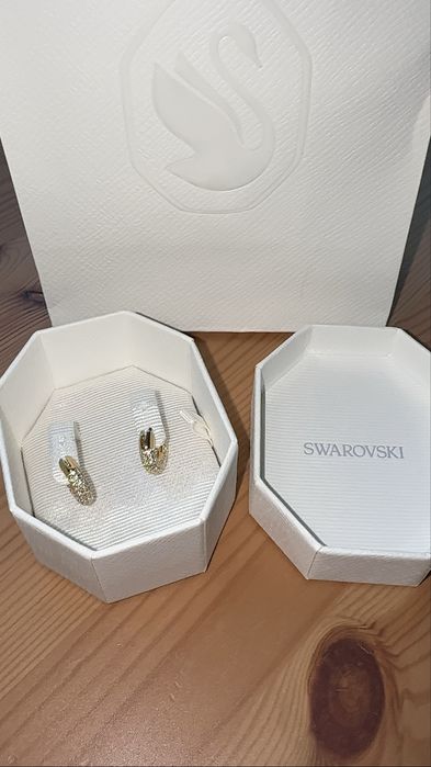 Серьги Swarovski Сваровски оригинал новые