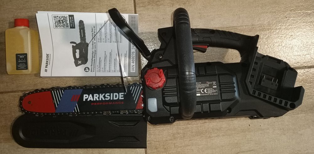 Parkside drujba cu o mana electrica 40V ferastrau lant cu bateri 20V