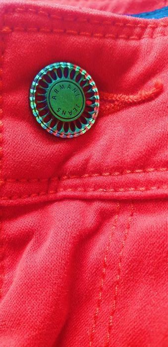 Червени дънки Armani Jeans, размер 25