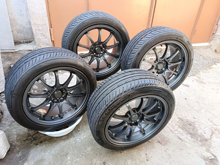 Литые колесные диски+ резина