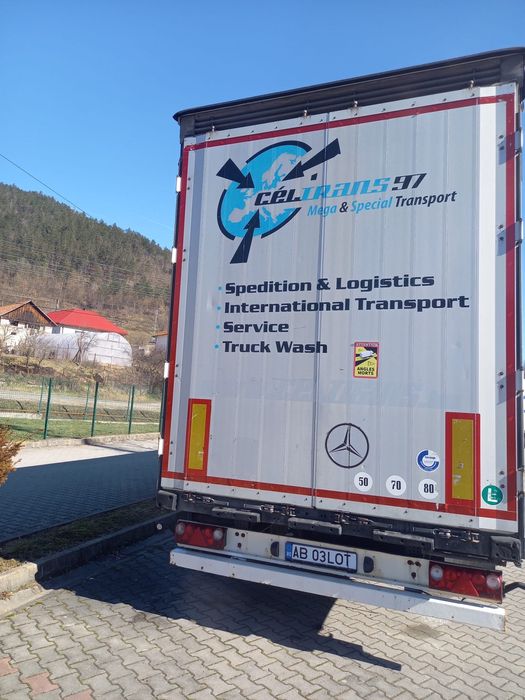 Se vinde cap tractor Mercedes MP4 si semiremorca vario Schmitz