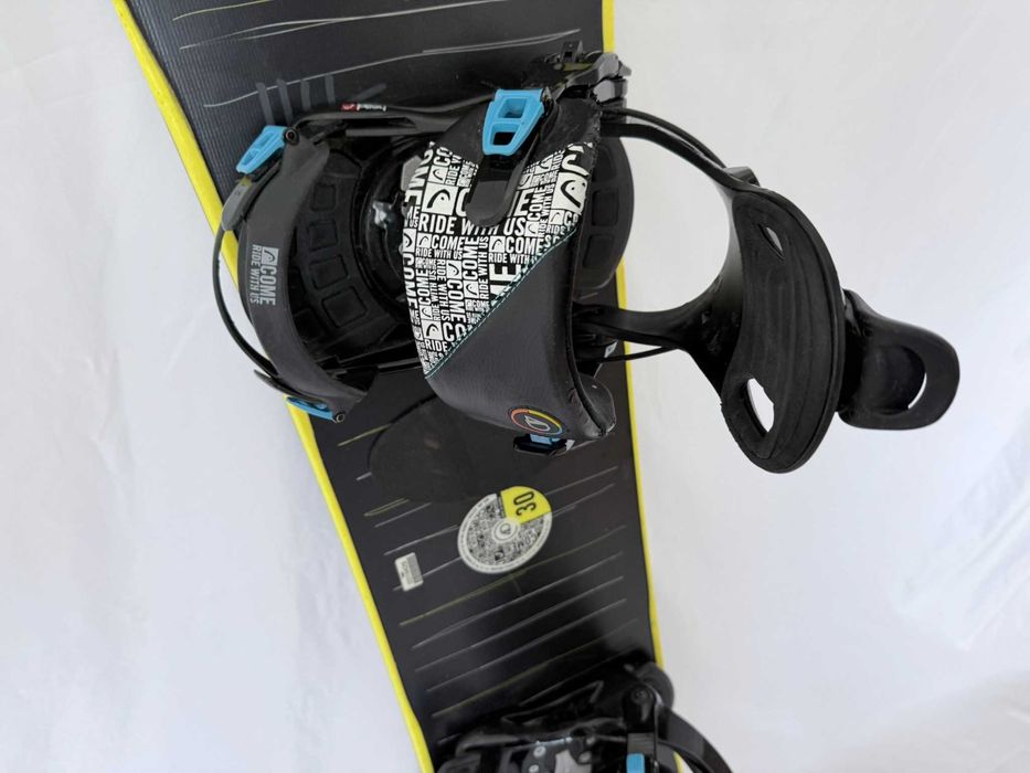 Placa snowboard Head 4D 130cm cu legaturi Head Flow-in