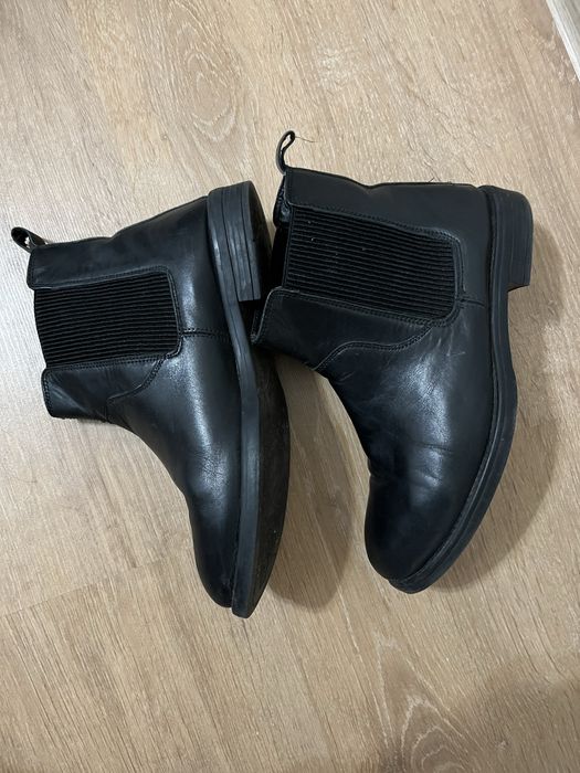 Классические кожаные челси