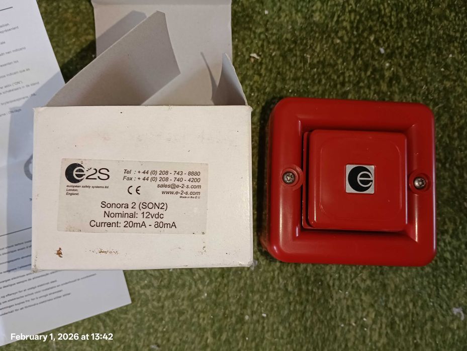 Alarma sonora E2S SONORA2
