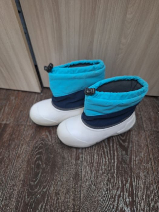 Сапоги резиновые теплые