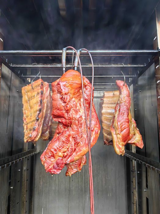 Камера за топло и студено пушене.