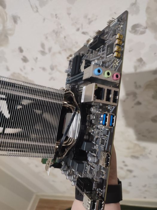 Комплект мать+озу+проц+башня