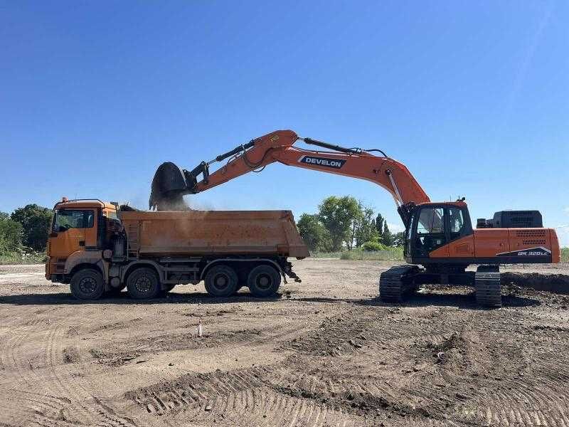 Develon DX320LC gusenitsali ekskavatori sotiladi — yangi.