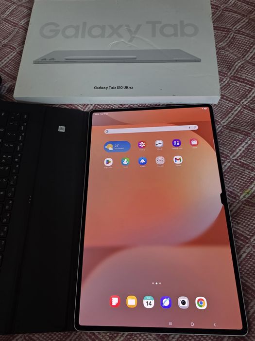 Tableta Samsung Tab S10 Ultra + Keyboard + Huse
