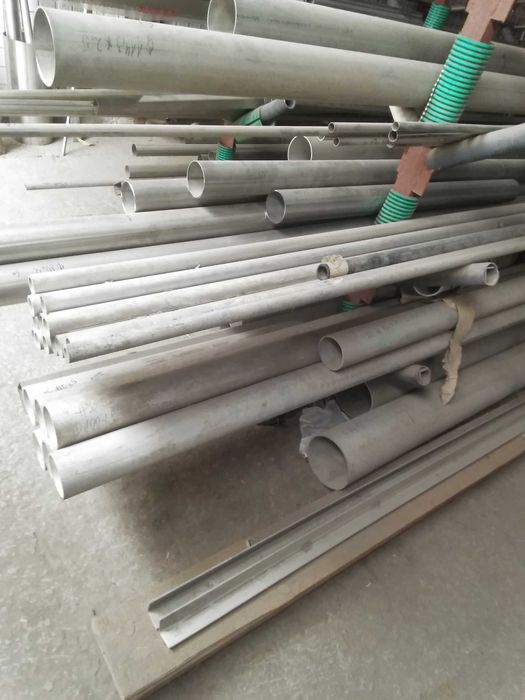 Алуминиеви тръби ф30х5:ф40х5:ф100х5:180х5:180х10 и Профил ал. 30х30х5