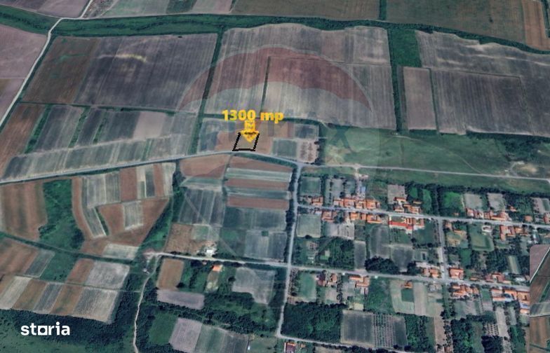 Teren 1,300mp Paru / Soseaua Principala