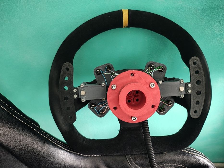 Simracing - Volan D shape