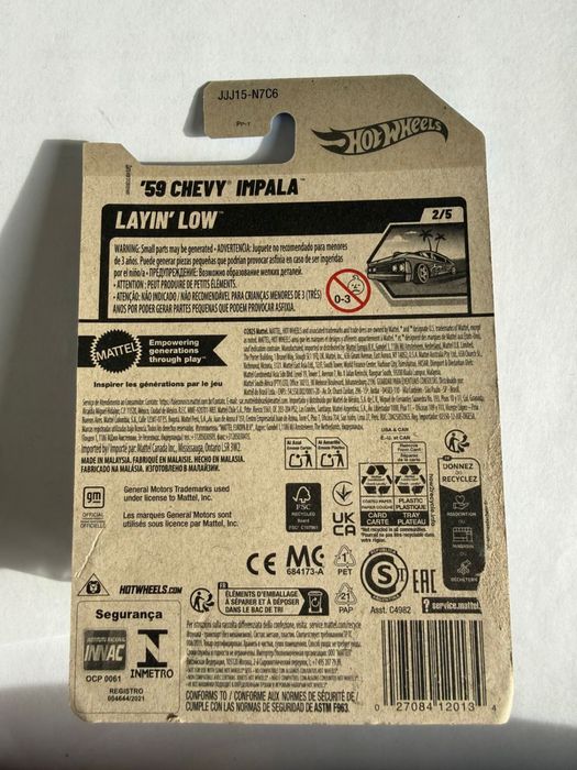 Hot Wheels ’59 Chevy Impala Lowrider,