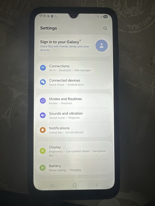 sam A05s ,128gb ,4 gb ram