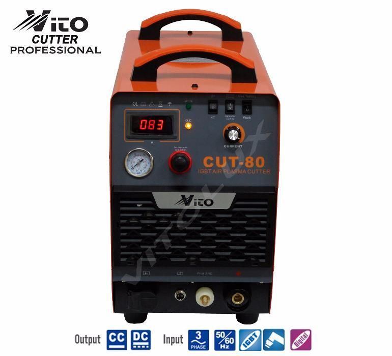 CUT 80 Инверторни IGBT Апарати за Плазмено Рязане VITO - Професионални