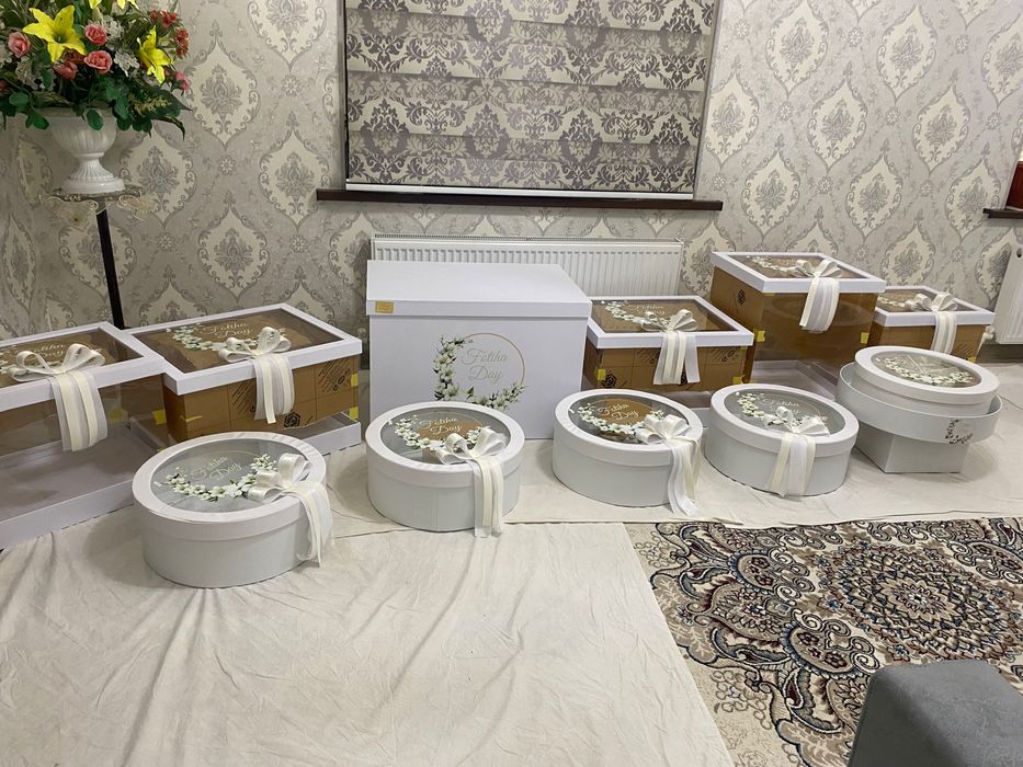 Fotiha va beshik to’y uchun sarpo qutilari