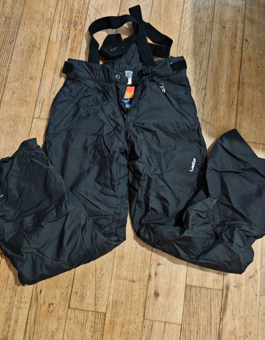 Salopeta ski pantaloni schi impermeabili Novadry Decathlon 12 13 ani