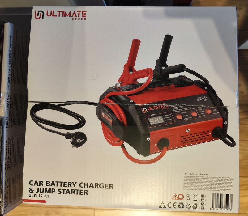 Incarcator baterie auto cu functie de pornire ( CU BON PENTRU GARANTIE