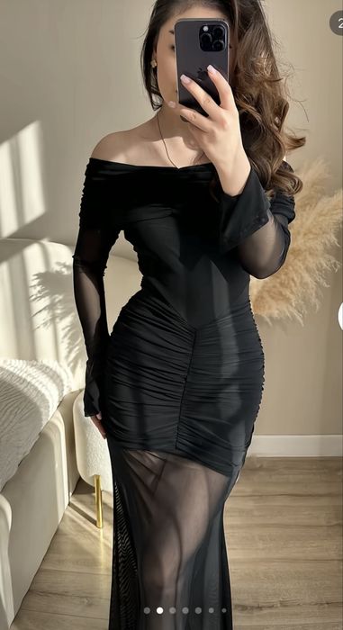 Черное платье женс.