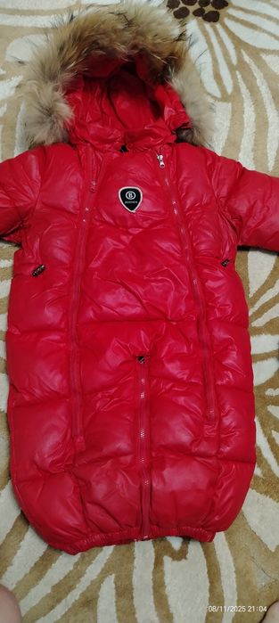 Куртка для девочек, зимняя, тёплая очень