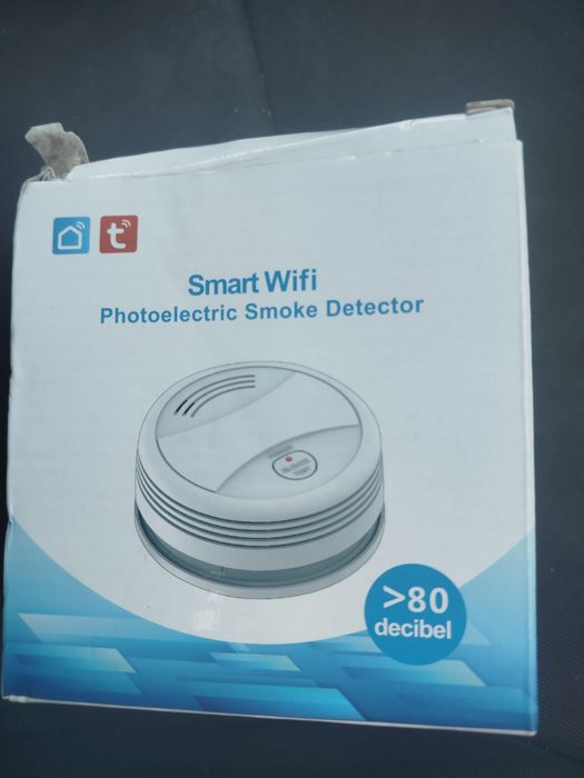 Detector de fum inteligent, Wi-Fi, App Tuya/Smart Life