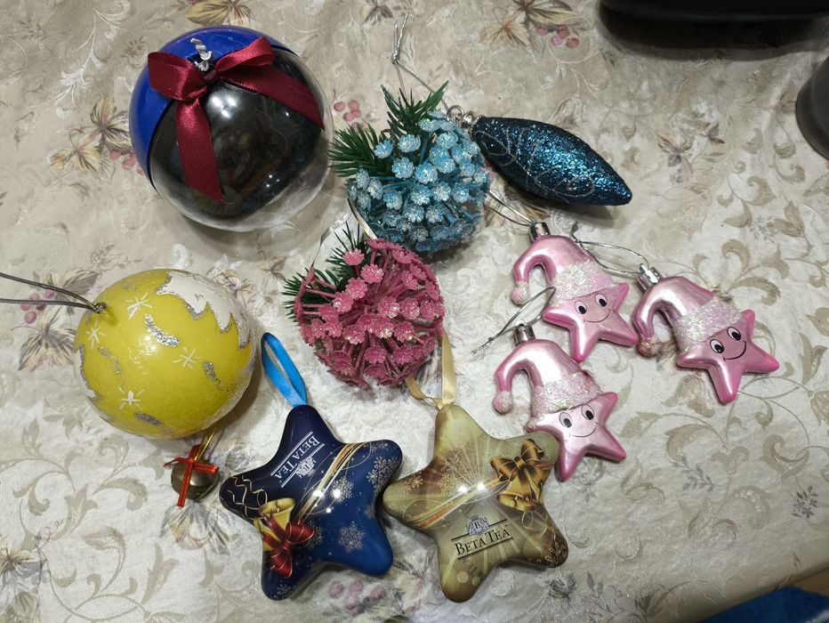 Новогодние игрушки,